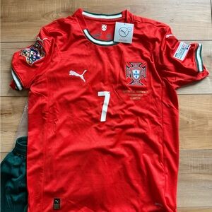 Puma Red Portugal Soccer Jersey